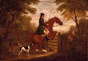 James Seymour Jumping the Gate painting